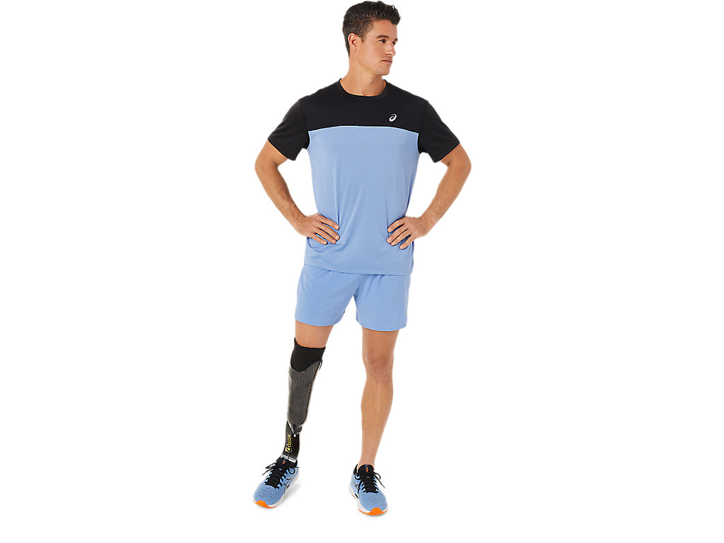 Pánské Tričko Asics Race Sleeve Černé Blankyt | 6420-OHXDI