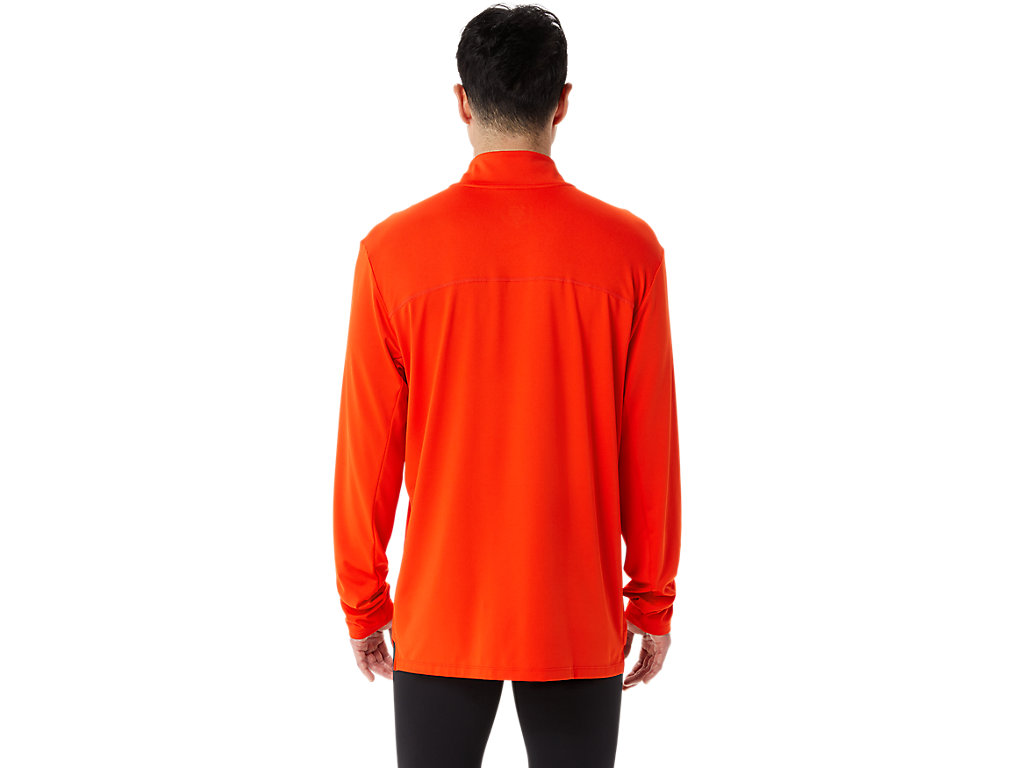 Pánské Tričko Asics Ready-Set Half Zip Růžové | 5610-FIHZX