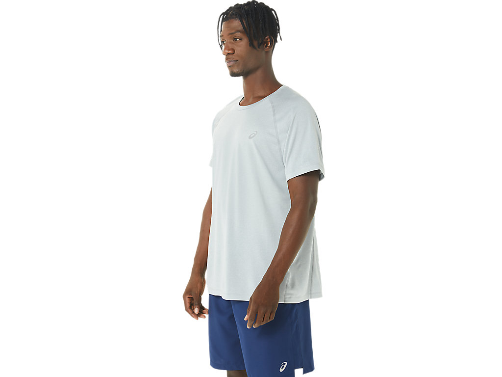 Pánské Tričko Asics Ready-Set Lyte Sleeve Světle Šedé | 4680-GNPRK