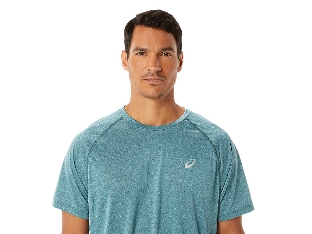 Pánské Tričko Asics Ready-Set Lyte Sleeve Tmavě Zelene | 7549-XIQBD