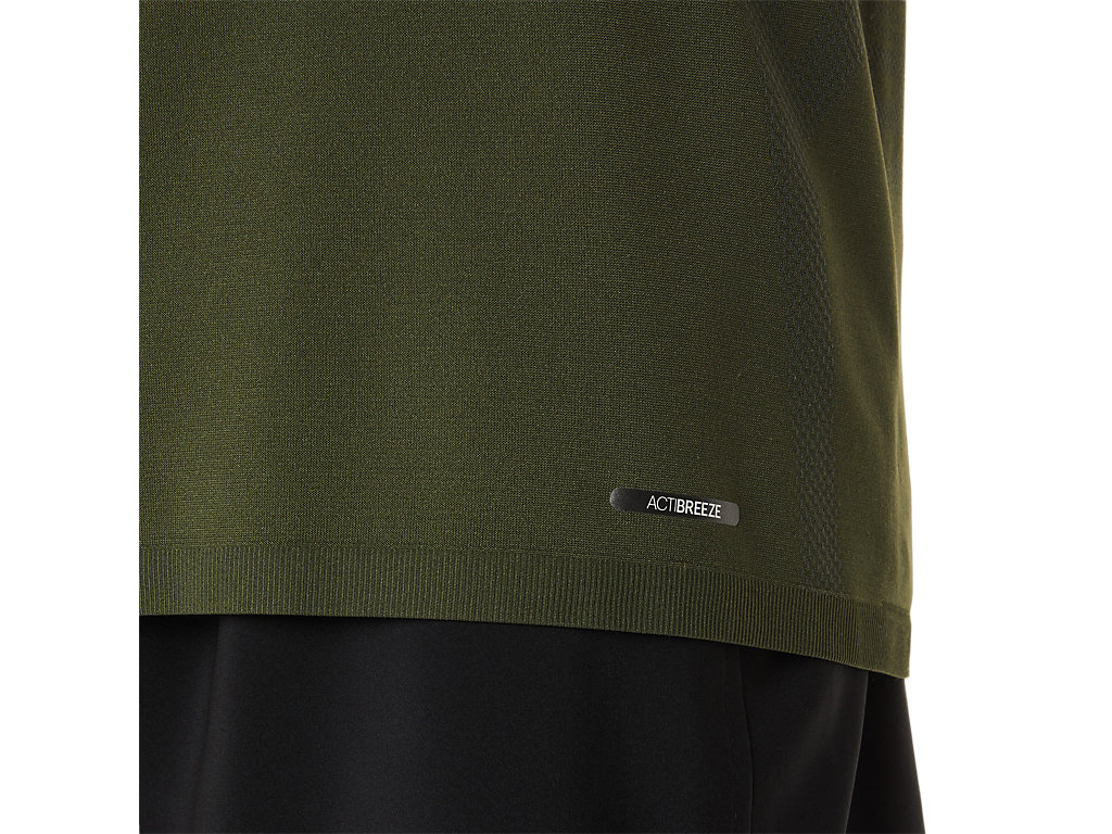 Pánské Tričko Asics Seamless Sleeve Zelene Zelene | 9675-AUKXM