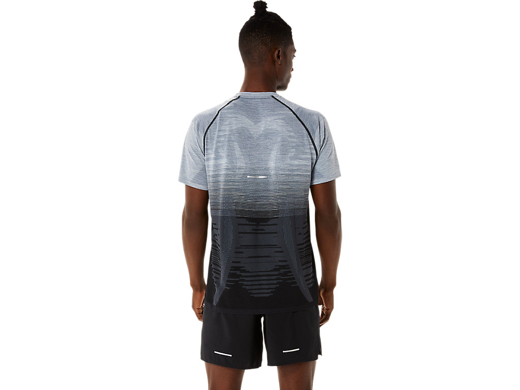 Pánské Tričko Asics Seamless Sleeve Černé Šedé | 5420-HTQIF