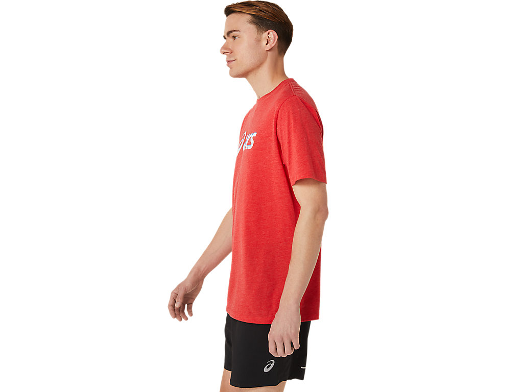 Pánské Tričko Asics Standout Fourth Ss Tee Červené | 0583-RBGDJ