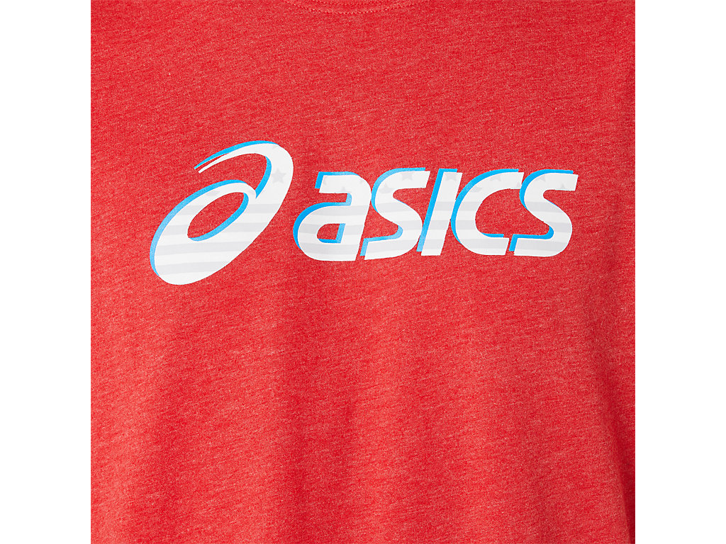 Pánské Tričko Asics Standout Fourth Ss Tee Červené | 0583-RBGDJ