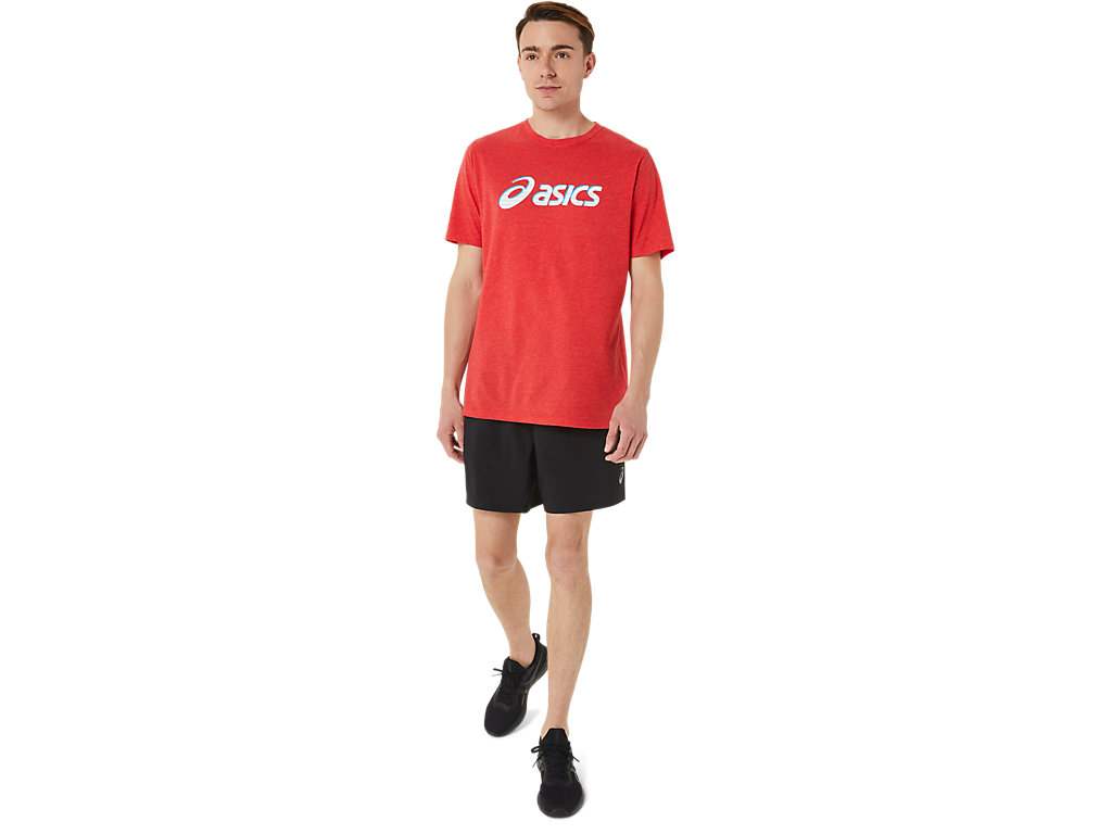 Pánské Tričko Asics Standout Fourth Ss Tee Červené | 0583-RBGDJ