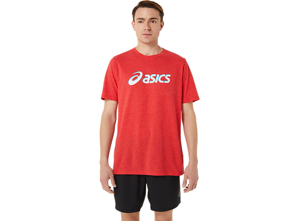 Pánské Tričko Asics Standout Fourth Ss Tee Červené | 0583-RBGDJ