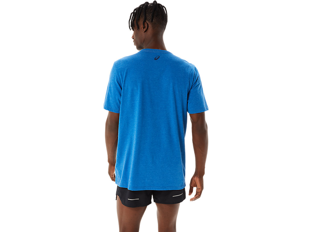 Pánské Tričko Asics Sunrise Runner Grafická Tee Blankyt | 8531-OHVES