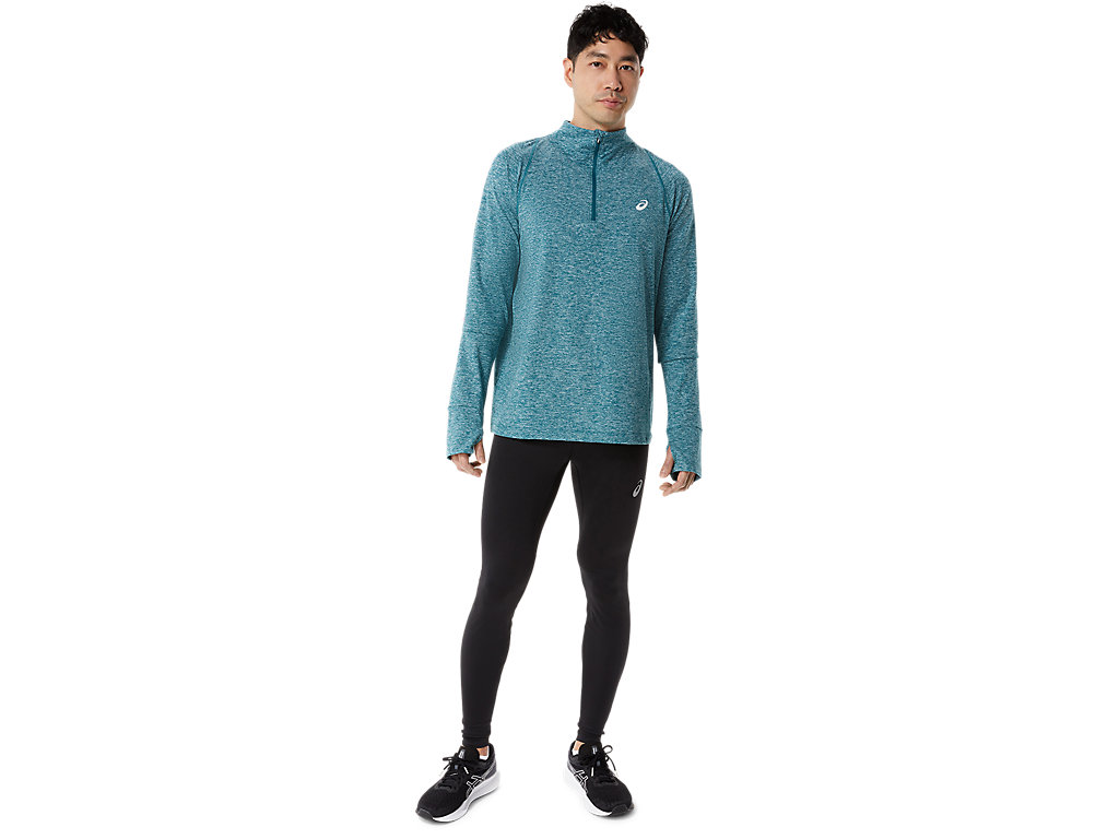 Pánské Tričko Asics Thermopolis Quarter Zip Blankyt | 5962-BSDIT