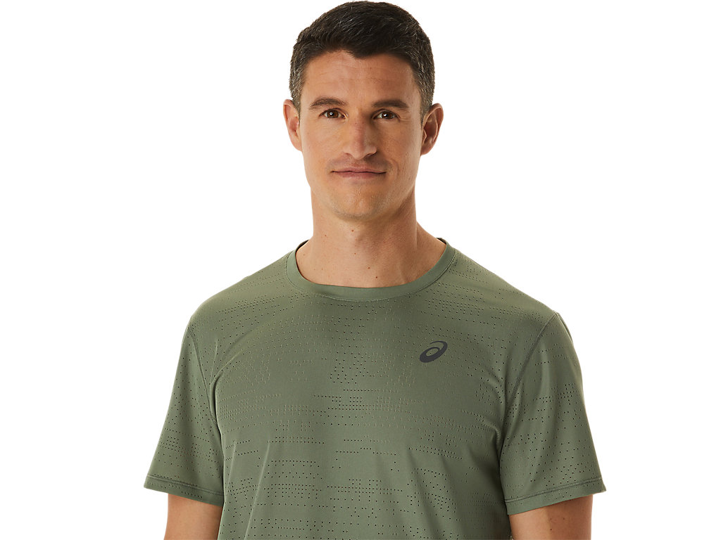 Pánské Tričko Asics Ventilate Actibreeze Sleeve Zelene | 5892-FLDCT