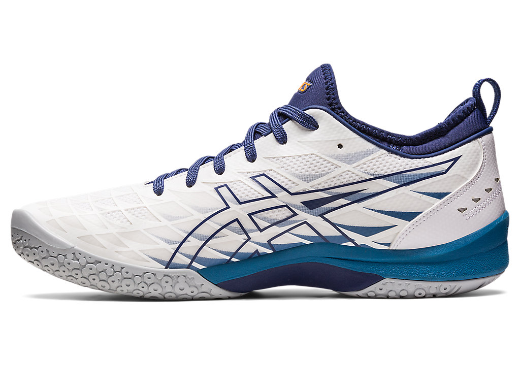 Pánské Volejbalové Boty Asics Blast Ff 3 Bílé Tmavě | 9087-TOKJN