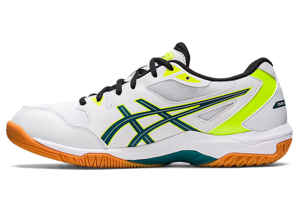 Pánské Volejbalové Boty Asics Gel-Rocket 10 Bílé Tmavě Zelene | 6580-LMFQW