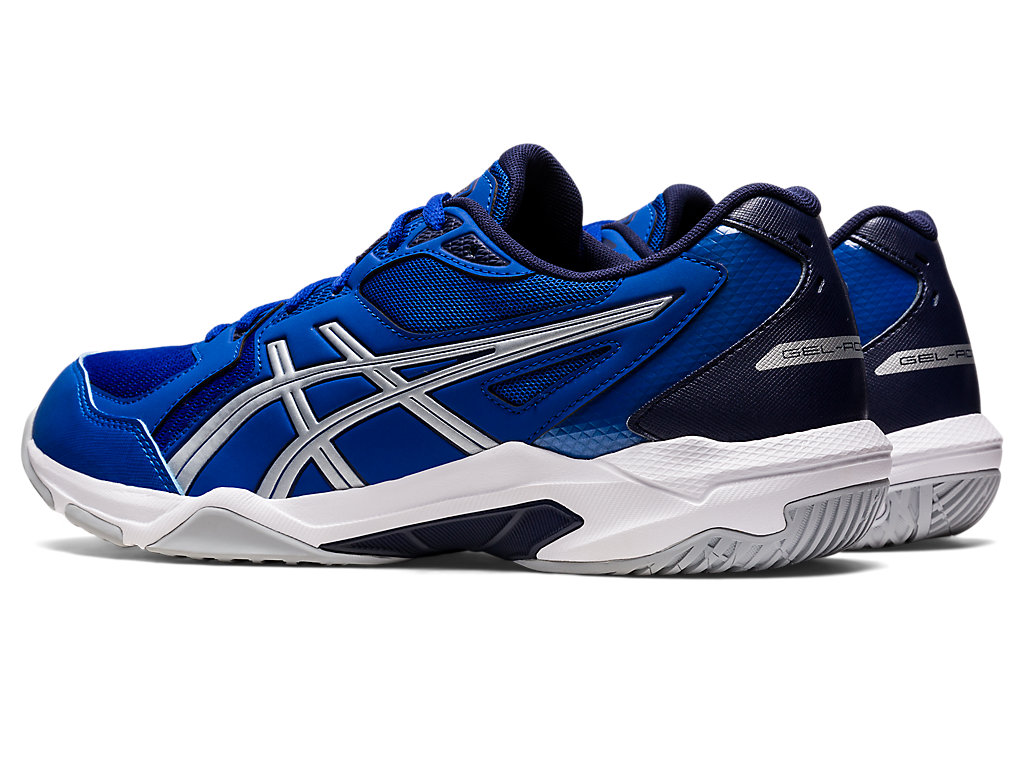 Pánské Volejbalové Boty Asics Gel-Rocket 10 (2E) Blankyt Stříbrné | 9345-WLNDZ