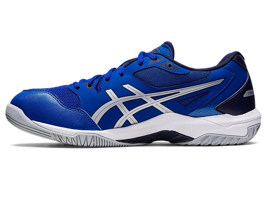 Pánské Volejbalové Boty Asics Gel-Rocket 10 (2E) Blankyt Stříbrné | 9345-WLNDZ