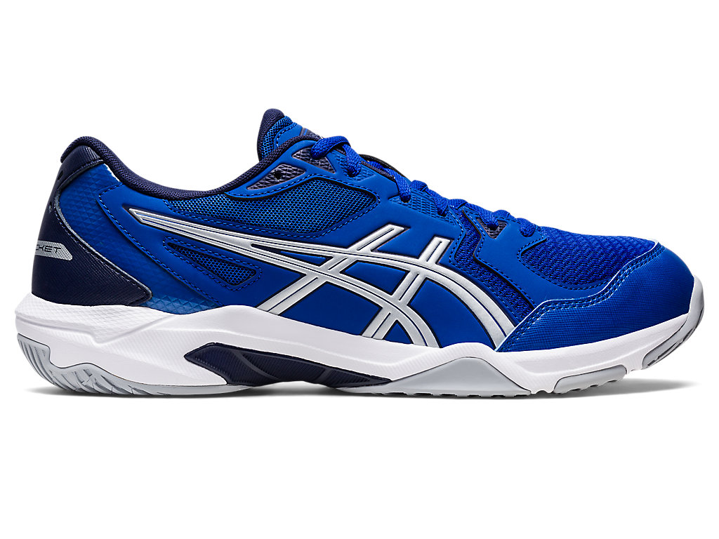 Pánské Volejbalové Boty Asics Gel-Rocket 10 (2E) Blankyt Stříbrné | 9345-WLNDZ