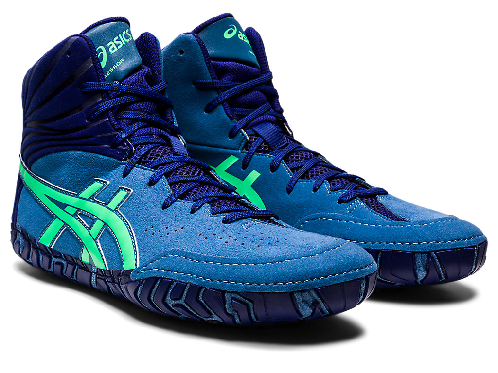 Pánské Wrestlingová Obuv Asics Aggressor 5 Blankyt | 0238-RXKCE